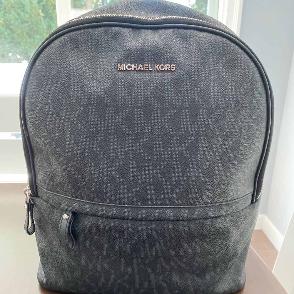 Michael Kors Medium Sized Backpack - Black